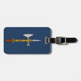 Poleaxe van Edward IV Bagagelabel