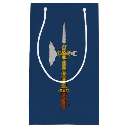 Poleaxe van Edward IV Klein Cadeauzakje (Voorkant)