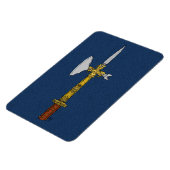 Poleaxe van Edward IV Magneet (Linkerzijde)