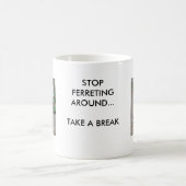 Polecat ferret koffiemok (Center)