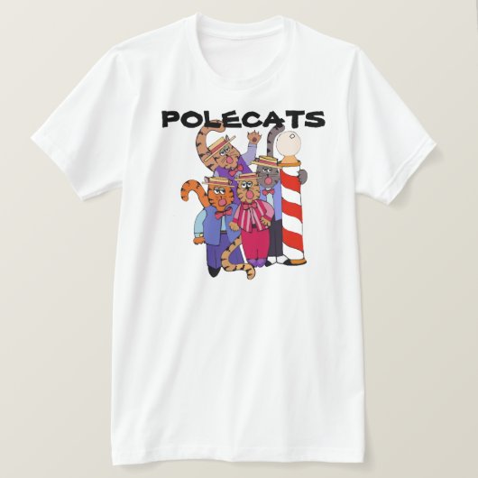 Polecats T-shirt (Design voorkant)