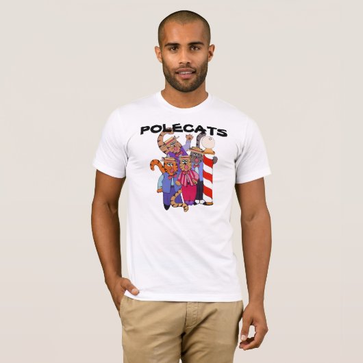 Polecats T-shirt (Voorkant volledig)