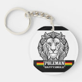 Poleman BUATTA sleutel gelukkig Sleutelhanger (Voorkant)