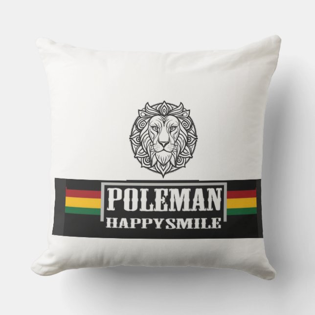 Poleman-geluid Buitenkussen (Voorkant)