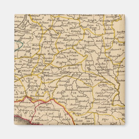Polen, 1772 magneet (Voorkant)