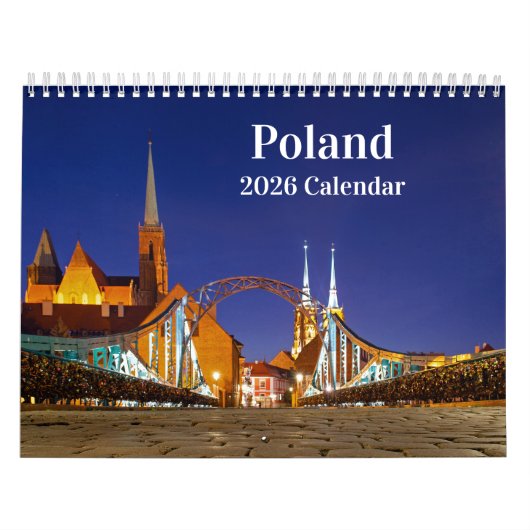 Polen 2026 Fotokalender Kalender (Hoes)