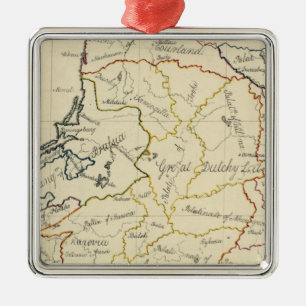 Polen 4 metalen ornament