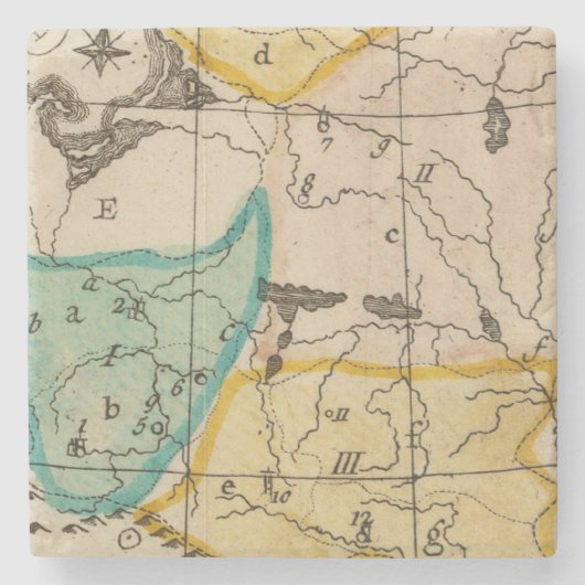 Polen 6 stenen onderzetter (Voorkant)