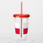 Polen Acryl Drinkbeker (Rechts)