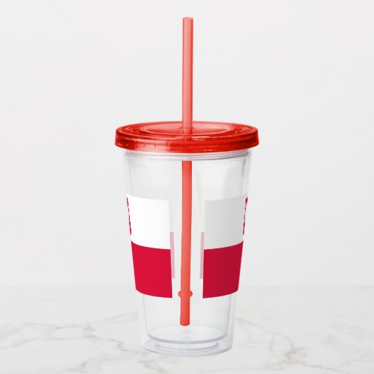 Polen Acryl Drinkbeker (Rechts)