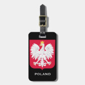 POLEN Bagagelabel/POLSKA Bagażu Bagagelabel (Voorkant verticaal)