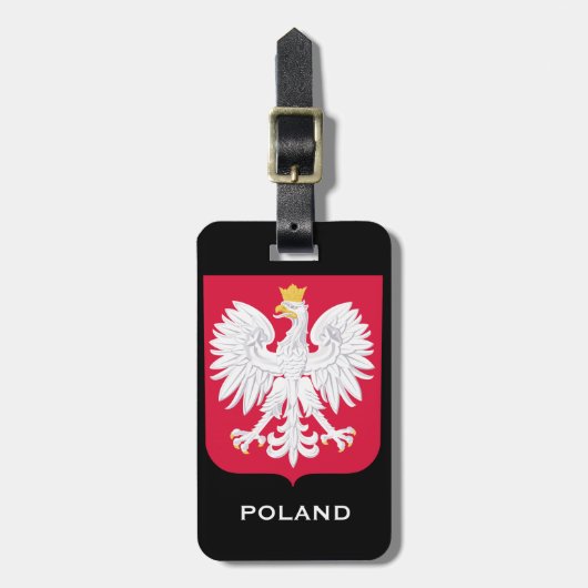 POLEN Bagagelabel/POLSKA Bagażu Bagagelabel (Voorkant verticaal)
