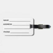 POLEN Bagagelabel/POLSKA Bagażu Bagagelabel (Achterkant horizontaal)