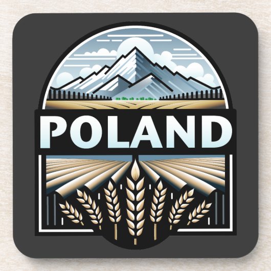 Polen Bier Onderzetter (Voorkant)