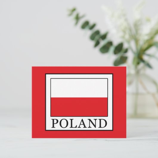 Polen Briefkaart (Staand voorkant)