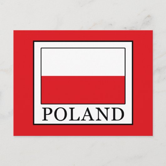Polen Briefkaart (Voorkant)