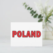 Polen Briefkaart (Staand voorkant)