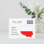 Polen Briefkaart (Staand voorkant)