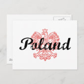 Polen Briefkaart (Voorkant / Achterkant)