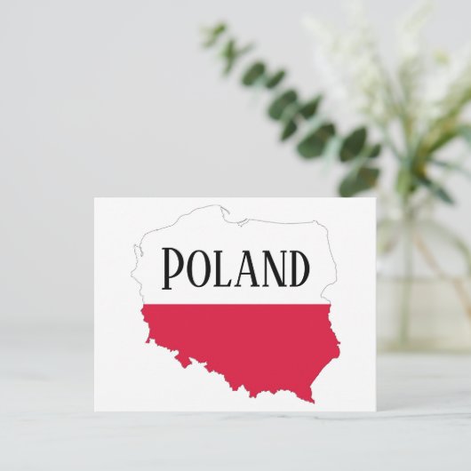 Polen Briefkaart (Staand voorkant)