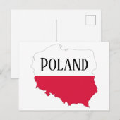 Polen Briefkaart (Voorkant / Achterkant)