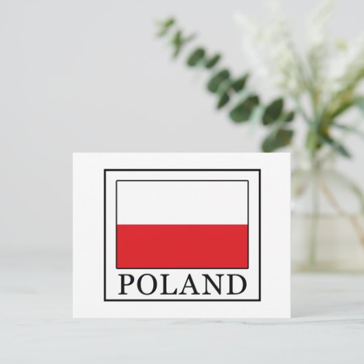 Polen Briefkaart (Staand voorkant)
