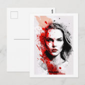 Polen Briefkaart - Portret - Vrouwenwereld (Voorkant / Achterkant)