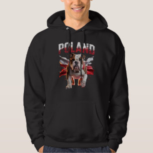 Polen Bulldogs Trots Dog Liefhebbers Kleding voor Hoodie
