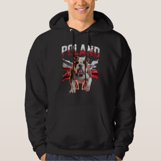 Polen Bulldogs Trots Dog Liefhebbers Kleding voor Hoodie