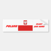 Polen Bumpersticker (Voorkant)