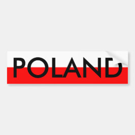 Polen Bumpersticker