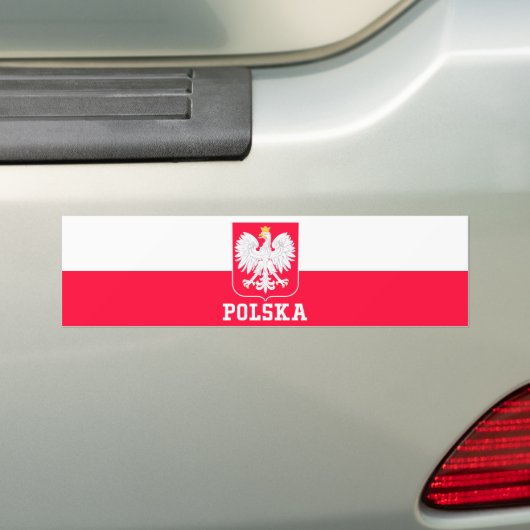 Polen Bumpersticker (Op auto)