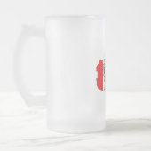 Polen Canada Vlaggenkaart Matglas Bierpul (Links)