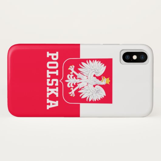 Polen Case-Mate iPhone Case (Achterkant (horizontaal))