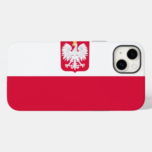 Polen Case-Mate iPhone Case (Achterkant (horizontaal))