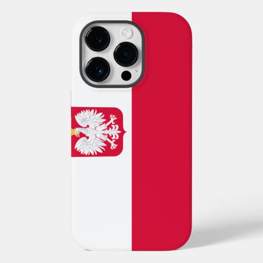 Polen Case-Mate iPhone Case (Achterkant)