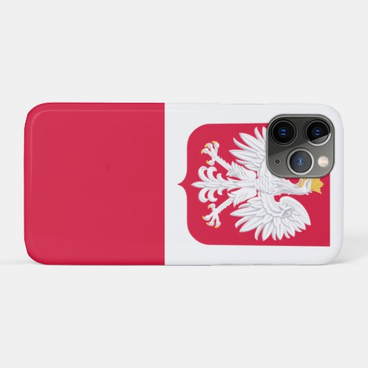 Polen Case-Mate iPhone Case (Achterkant (horizontaal))