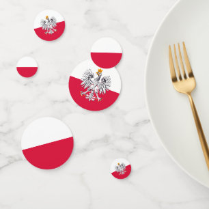 Polen Confetti, adelaar, Poolse vlag Confetti