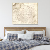 Polen, de schadeclaims van Rusland Canvas Afdruk (Insitu (Slaapkamer))