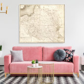 Polen, de schadeclaims van Rusland Canvas Afdruk (Insitu (Woonkamer))