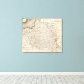 Polen, de schadeclaims van Rusland Canvas Afdruk (Insitu (Houten vloer))