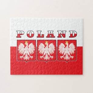 Polen Eagle Flag Shields Legpuzzel