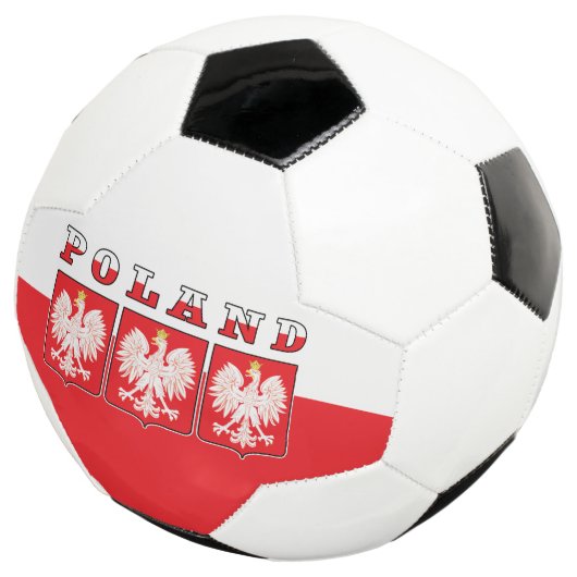 Polen Eagle Flag Shields Voetbal (Drie kwart)