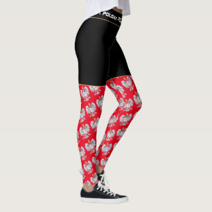 Polen & Eagle, Poolse mode van de vlag/sportfan Leggings