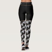 Polen & Eagle, Poolse mode van de vlag/sportfan Leggings (Achterkant)