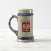 Polen Eagle Red Shield Bierpul (Links)