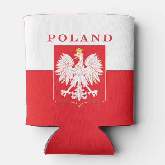 Polen Eagle Red Shield Blikjeskoeler (Achterkant)