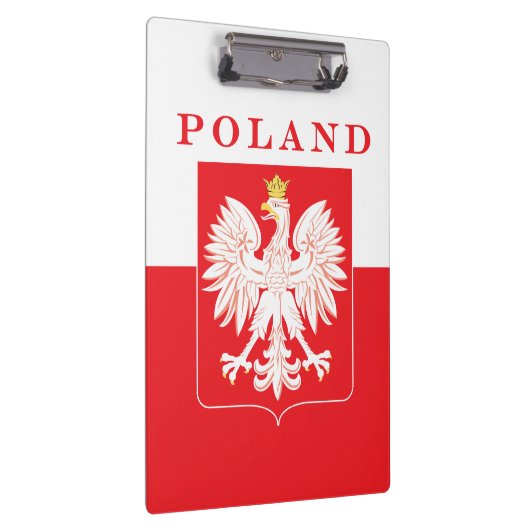 Polen Eagle Red Shield Klembord (Rechts)