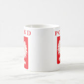 Polen Eagle Red Shield Koffiemok (Center)