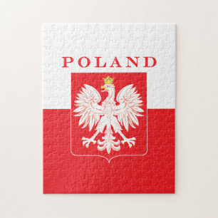 Polen Eagle Red Shield Legpuzzel